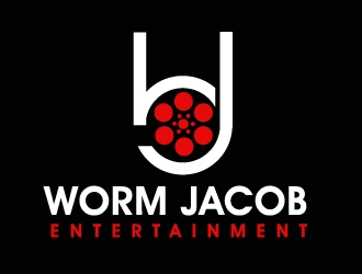 Worm Jacob Entertainment logo design by PMG