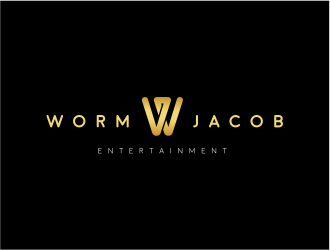 Worm Jacob Entertainment logo design by FloVal