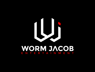 Worm Jacob Entertainment logo design by pakNton