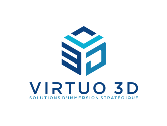 Virtuo 3D logo design by asyqh