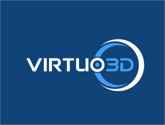 Virtuo 3D logo design by serprimero