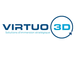 Virtuo 3D logo design by gilkkj