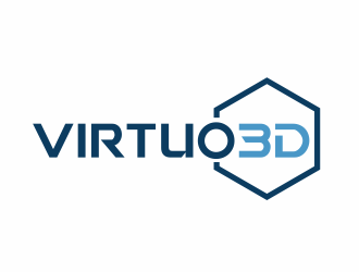 Virtuo 3D logo design by serprimero