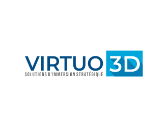 Virtuo 3D logo design by done
