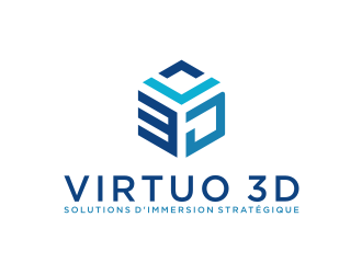 Virtuo 3D logo design by asyqh