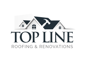 Top Line Roofing & Renovations logo design by kunejo