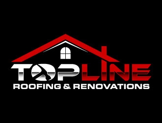 Top Line Roofing & Renovations logo design by daywalker
