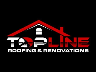 Top Line Roofing & Renovations logo design by daywalker