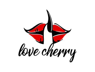 Love Cherry logo design by JessicaLopes