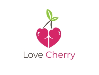 Love Cherry logo design by nikkl