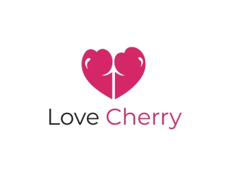 Love Cherry logo design by nikkl