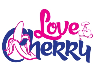 Love Cherry logo design by romano