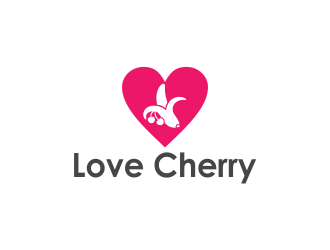 Love Cherry logo design by akhi