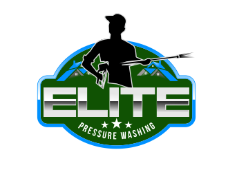 Elite Pressure Washing logo design by bosbejo