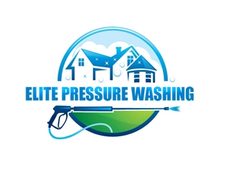 Elite Pressure Washing logo design by nikkl