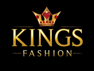 Kings Fashion  logo design by KreativeLogos