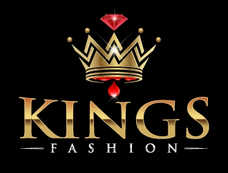 Kings Fashion  logo design by LucidSketch