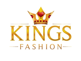 Kings Fashion  logo design by KreativeLogos