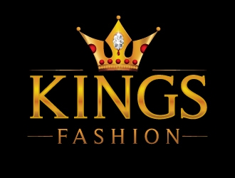 Kings Fashion  logo design by KreativeLogos