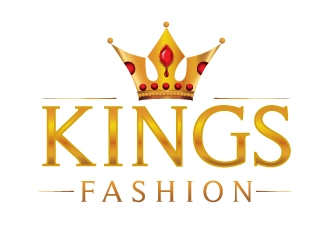 Kings Fashion  logo design by KreativeLogos