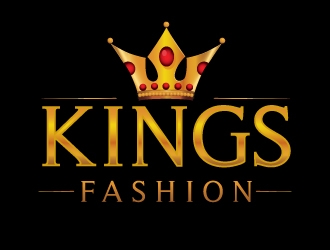 Kings Fashion  logo design by KreativeLogos