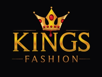 Kings Fashion  logo design by KreativeLogos