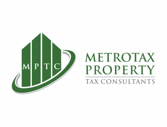 Metrotax Property Tax Consultants logo design by santrie