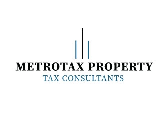 Metrotax Property Tax Consultants logo design by Webphixo