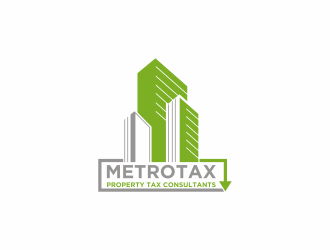 Metrotax Property Tax Consultants logo design by luckyprasetyo
