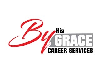 By His Grace Career Services logo design by creativemind01