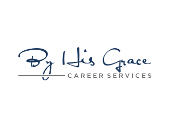 By His Grace Career Services logo design by puthreeone