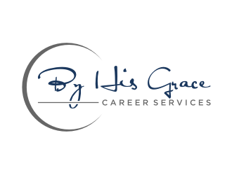 By His Grace Career Services logo design by puthreeone