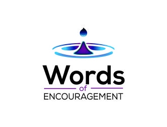 Words Of Encouragement  logo design by mrdesign