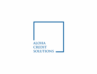 Aloha Credit Solutions logo design by menanagan