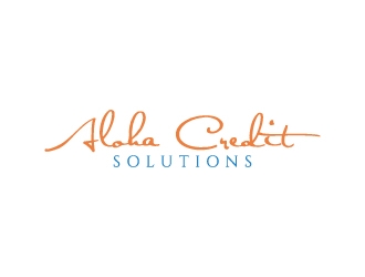 Aloha Credit Solutions logo design by aryamaity