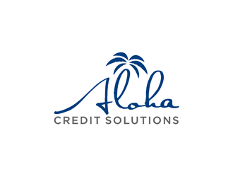 Aloha Credit Solutions logo design by alby