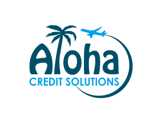 Aloha Credit Solutions logo design by Girly