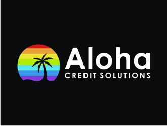 Aloha Credit Solutions logo design by amsol