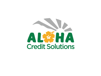 Aloha Credit Solutions logo design by YONK