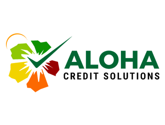 Aloha Credit Solutions logo design by Coolwanz