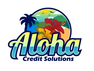 Aloha Credit Solutions logo design by AamirKhan