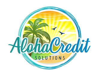 Aloha Credit Solutions logo design by AamirKhan