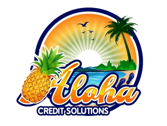 Aloha Credit Solutions logo design by uttam