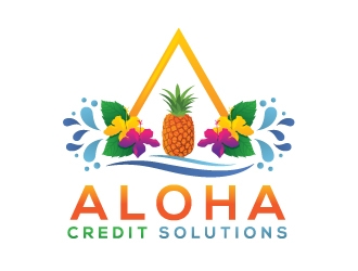 Aloha Credit Solutions logo design by sanu