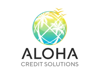 Aloha Credit Solutions logo design by Roma