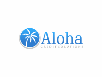 Aloha Credit Solutions logo design by mutafailan