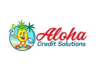 Aloha Credit Solutions logo design by Suvendu