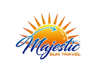 Majestic Sun Travel logo design by uttam