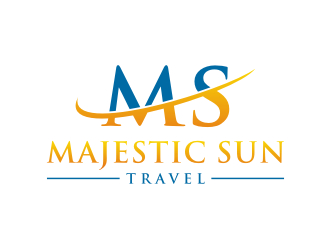 Majestic Sun Travel logo design by sabyan