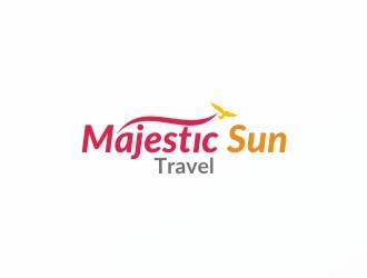 Majestic Sun Travel logo design by Ulid